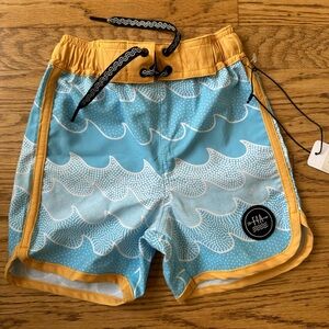 NWT Feather 4 Arrow Toddler Boys Board Shorts